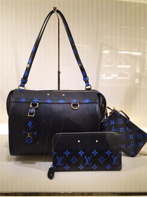 lv blue purse|blue lv bag.